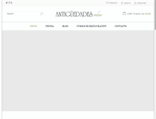 Tablet Screenshot of antiguedades-online.com